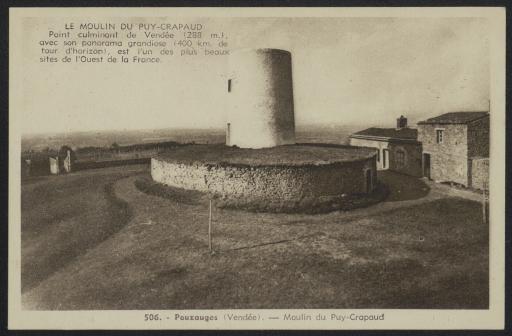 Le moulin du Puy-Crapaud.